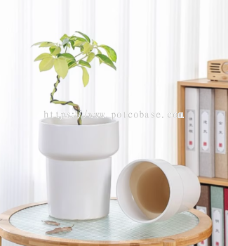 Ceramic Pot PC1247-19780 Ceramic Flower Pots High Simple Green Plant Flower Pots For Home Living Room 陶瓷花盆高简约家用客厅专用绿植花盆 Pasu Bunga Seramik Tinggi Pasu Bunga Tumbuhan Hijau Ringkas Untuk Ruang Tamu Rumah