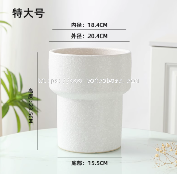 Ceramic Pot PC1247-19780 Ceramic Flower Pots High Simple Green Plant Flower Pots For Home Living Room 陶瓷花盆高简约家用客厅专用绿植花盆 Pasu Bunga Seramik Tinggi Pasu Bunga Tumbuhan Hijau Ringkas Untuk Ruang Tamu Rumah