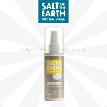 Amber & Sandalwood Natural Deodorant Spray (100ml)