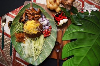 Thai Style Fried Rice With Belacan