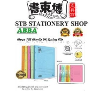 ABBA Mega 102UK Spring File