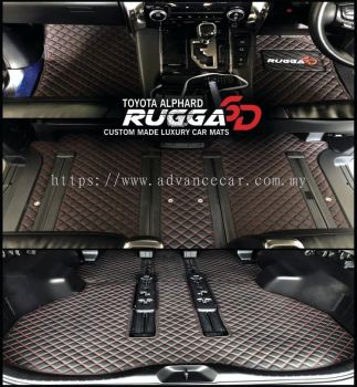 Toyota Alphard Rugga GD Custom Made Luxury Car Mats