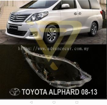 TOYOTA ALPHARD 2008 HEAD LAMP COVER 