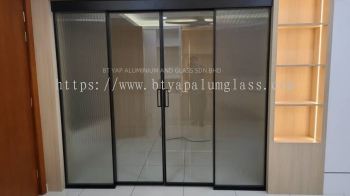 Slim Frame Hanging Door