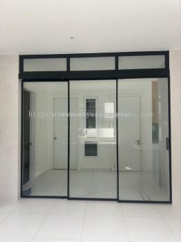 Slim Frame Hanging Door