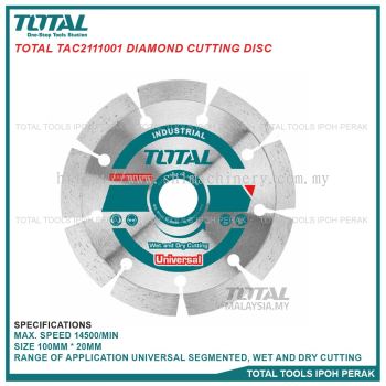 TOTAL TAC2111001 Diamond Cutting Disc