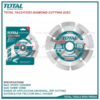 TOTAL TAC2111253 Diamond Cutting Disc