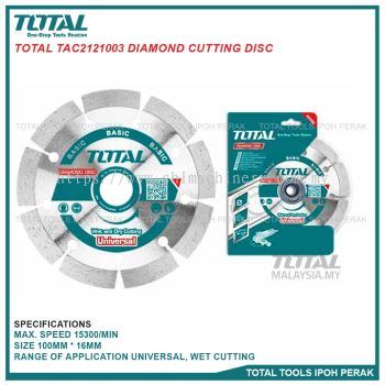 TOTAL TAC2121003 Diamond Cutting Disc