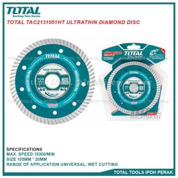 TOTAL TAC2131051HT Ultrathin Diamond Disc