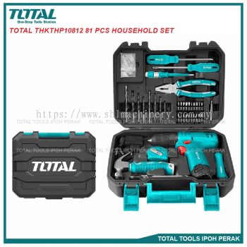 TOTAL THKTHP10812 81 Pcs Household Set