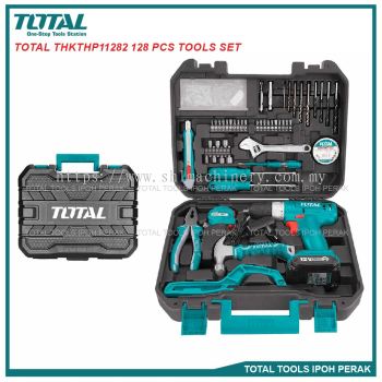 TOTAL THKTHP11282 128 Pcs Tools Set