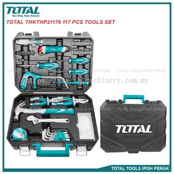 TOTAL THKTHP21176 117 Pcs Tools Set