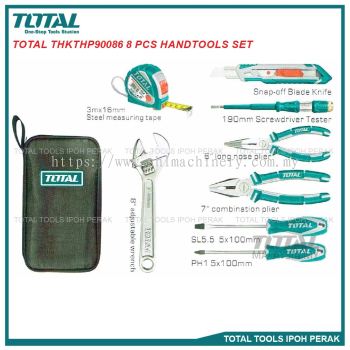 TOTAL THKTHP90086 8 Pcs Handtools Set