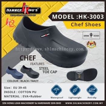 Hammer King’s HK3003 Chef Shoes   Premium Non-Slip Kitchen Shoes with Breathable Design for Comfort & Safety