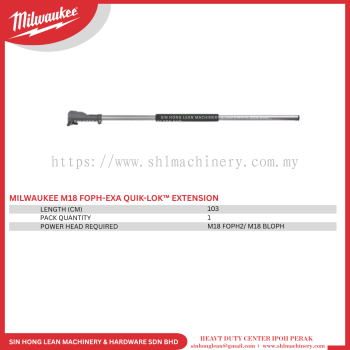 MILWAUKEE M18 FOPH-EXA QUIK-LOK!