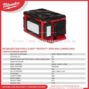 MILWAUKEE M18 POALC-0 M18!
