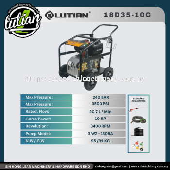 LUTIAN 18D35-10C HIGH PRESSURE WASHER