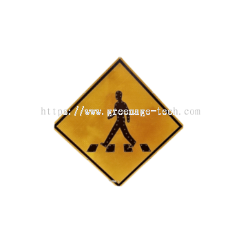 Solar Powered Crossing Sign-GACS