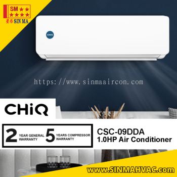 CHiQ Non-Inverter Air Cond R32 Air Conditioner 9K-12K BTU Fast Cooling/Self Clean (1HP-1.5HP) DAIKIN HISENSE ACSON MIDEA