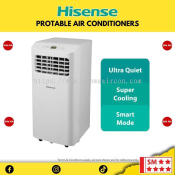 HISENSE Portable Air Conditioner AP09KVG / AP12NXG
