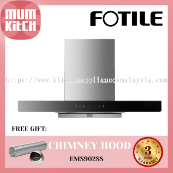 FOTILE Cooker Hood T Shape 1500m3/h (EMS9028S)