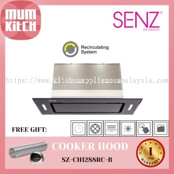 SENZ Cooker Hood Invisible Slim Hood 1200m3/h (SZ-CH1288RC-B)