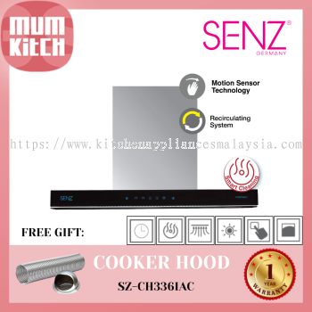 SENZ Cooker Hood T Hood Chimney Intel Clean 1600m3/h (SZ-CH336IAC)