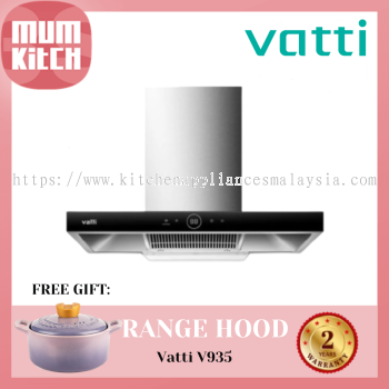 VATTI Cooker Hood 1860m3/h T Hood Triple Intake Series (V935)