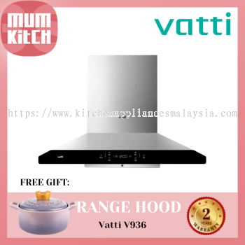 VATTI Cooker T Hood 2050m3/h 85% oil filtration rate (V936)