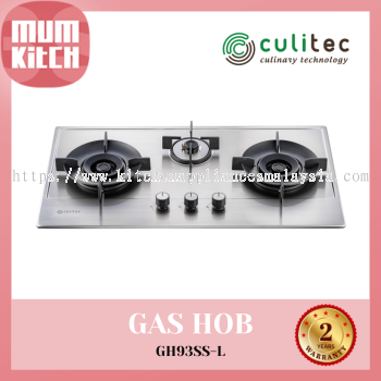 CULITEC Gas Hob 3 Burner 5.0kw Stainless Steel (GH93SS-L)