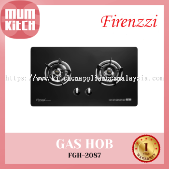 FIRENZZI 2 Burner 4.0kw Built-in Gas Hob (FGH-2087)