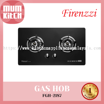 FIRENZZI 2 Burner 4.0kw Built-in Gas Hob (FGH-2187)