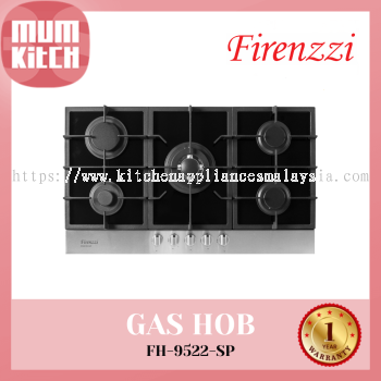 FIRENZZI 5 Burner Built-in Gas Hob (FGH-9522-SP)