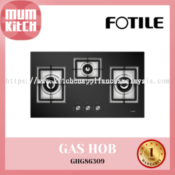 FOTILE  Gas Hob 3 Burner 4.85kw EPS Series GAG86309