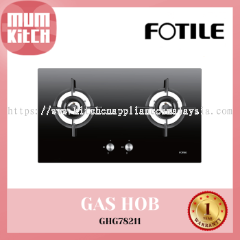 FOTILE 2 Burner 5.0kw Gas Hob - Superflame Series  (GHG78211)