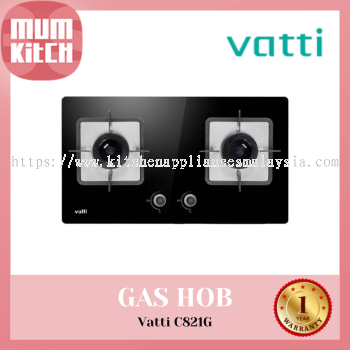 VATTI Professional Series 2 Burner Gas Hob (C821G)