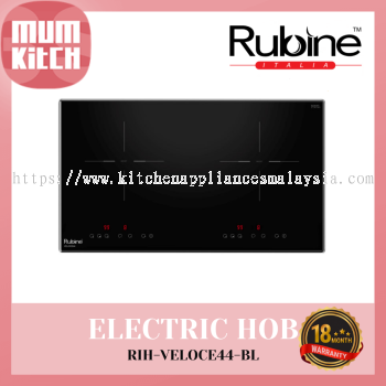 RUBINE 2 Burner Induction Electric Hob (RIH-VELOCE44-BL)