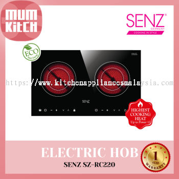 SENZ Double Ceramic Electric Hob (SZ-RC220)