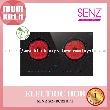 SENZ 2 Burner Ceramic Electric Hob (SZ-RC220-FT)