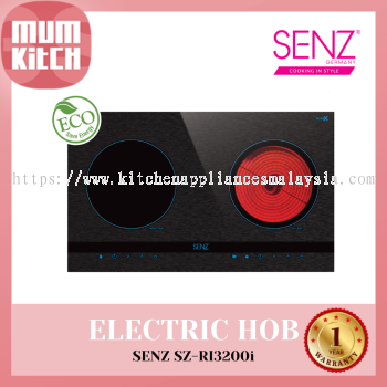 SENZ 2 In 1 Induction And Ceramic 2800w Electric Hob (SZ-RI3200i)