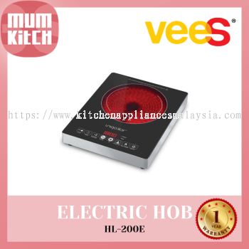 VEES Uniqooker Single Ceramic Electric Hob (HL-200E)