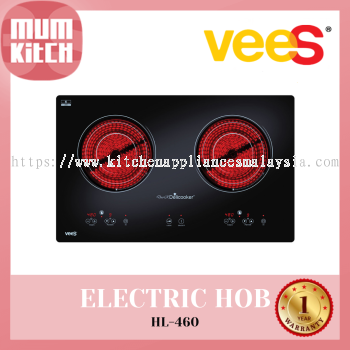 VEES Electric Hob - Eco Heating Coil Ceramic 4600w  (HL-460)