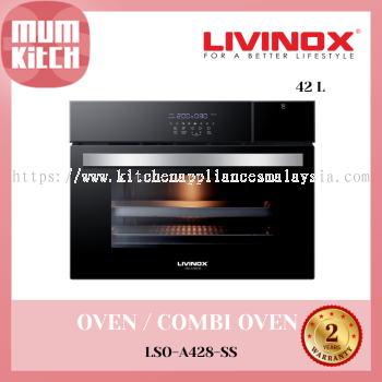 LIVINOX Build-in Steam Oven 42L (LSO-A428-SS)