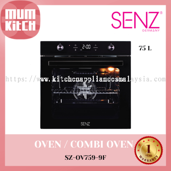 SENZ Push Knob Digital Built-in Oven 75L (SZ-OV759-9F)