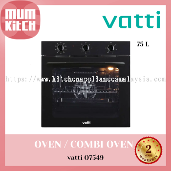 VATTI Ceramic Non-stick Build-in Oven 75L (O7549)