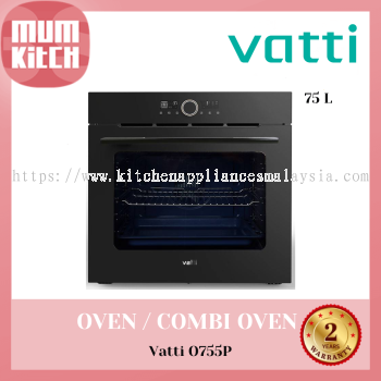 VATTI Ceramic Non-stick Build-in Oven 75L (O755P)