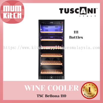 TUSCANI Wine Coolers - Free Standing, 321 Litres (TSC Bellona 110)