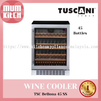 TUSCANI Wine Coolers  - 145 Litres (TSC Bellona 45 SS)