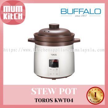 BUFFALO Multifunction Stew Pot 5L Zisha (TOROS KWT04)