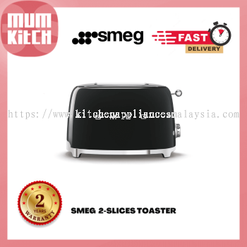 SMEG Bread Toaster 2 Slice 50's Style Aesthetic(TS-F01)